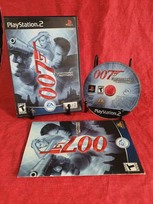 James Bond 007: Everything or Nothing (PlayStation 2, 2004) Near Mint Complete
