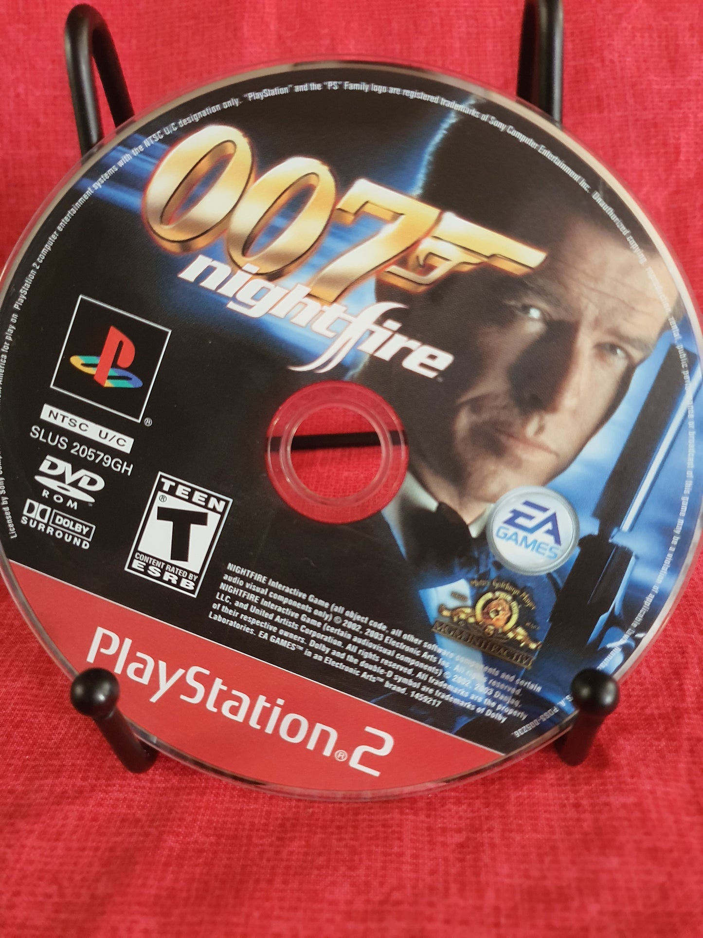 007: NightFire (Sony PlayStation 2, 2002) Complete Registration Card Near Mint