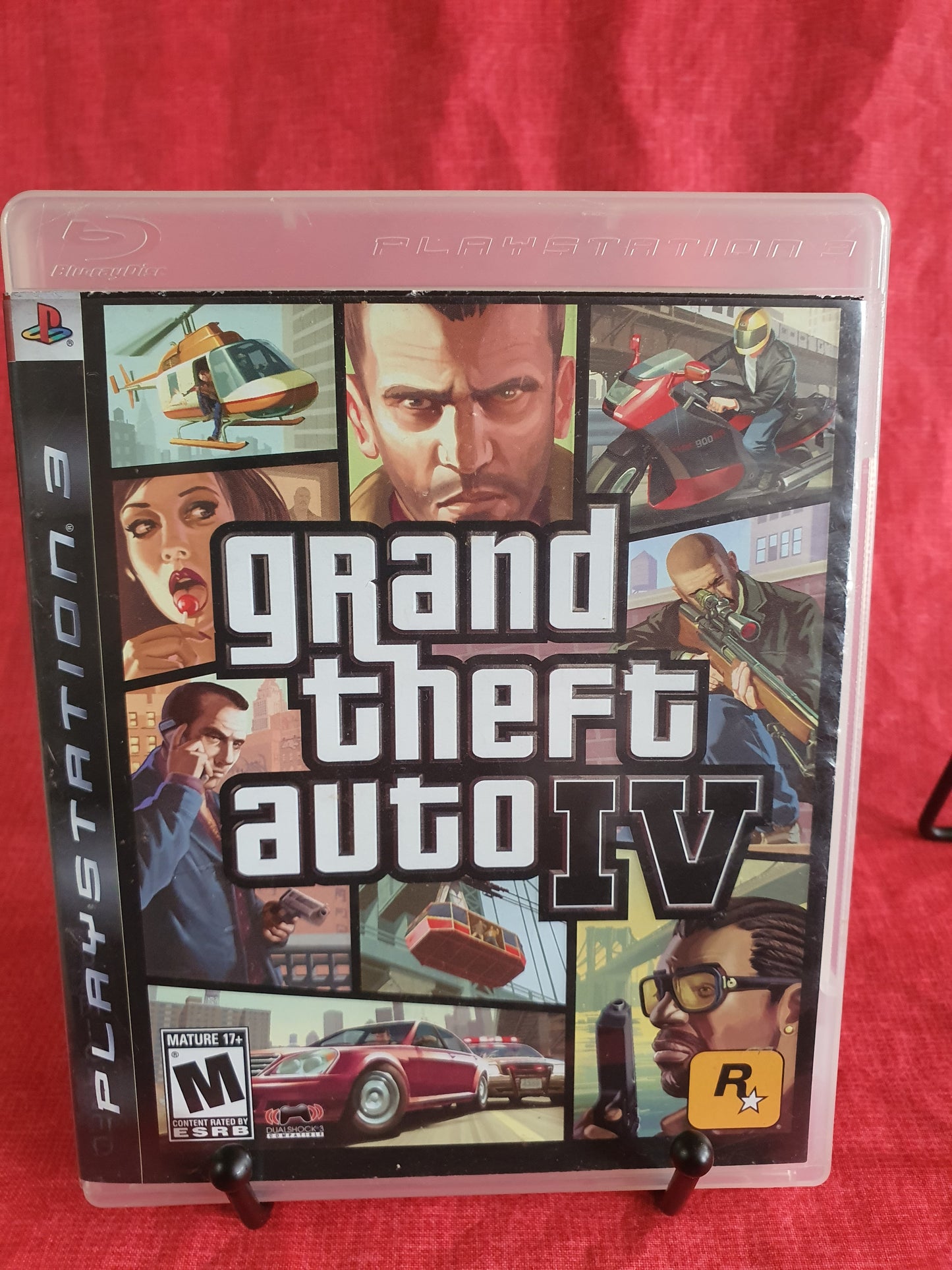 Grand Theft Auto IV GTA 4 (Sony PlayStation 3, 2008) Videogame Disc Very Good