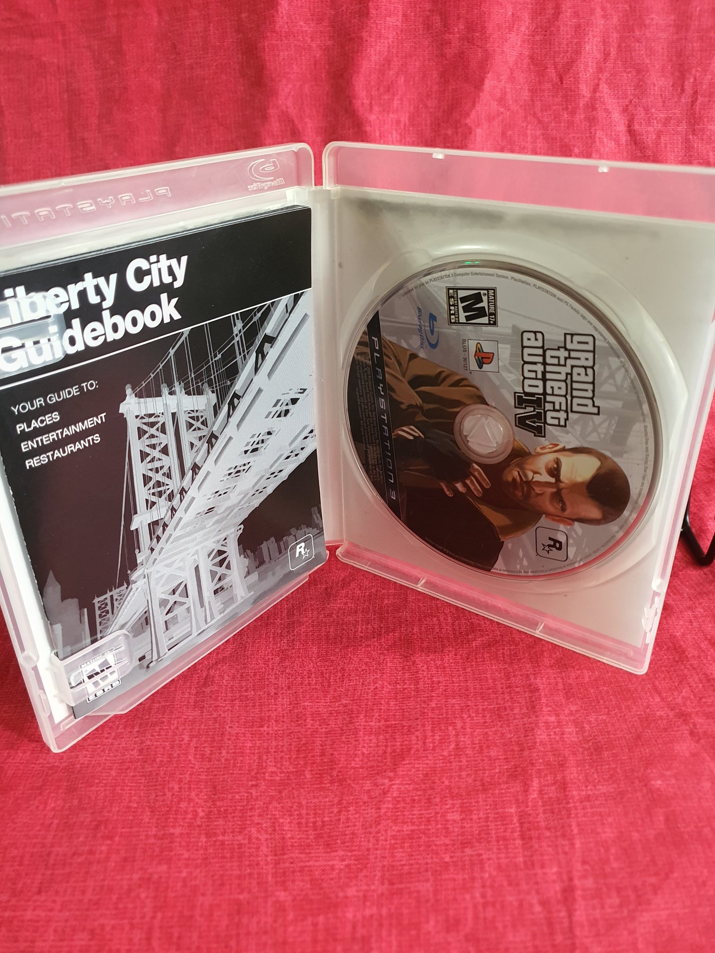 Grand Theft Auto IV GTA 4 (Sony PlayStation 3, 2008) Videogame Disc Very Good