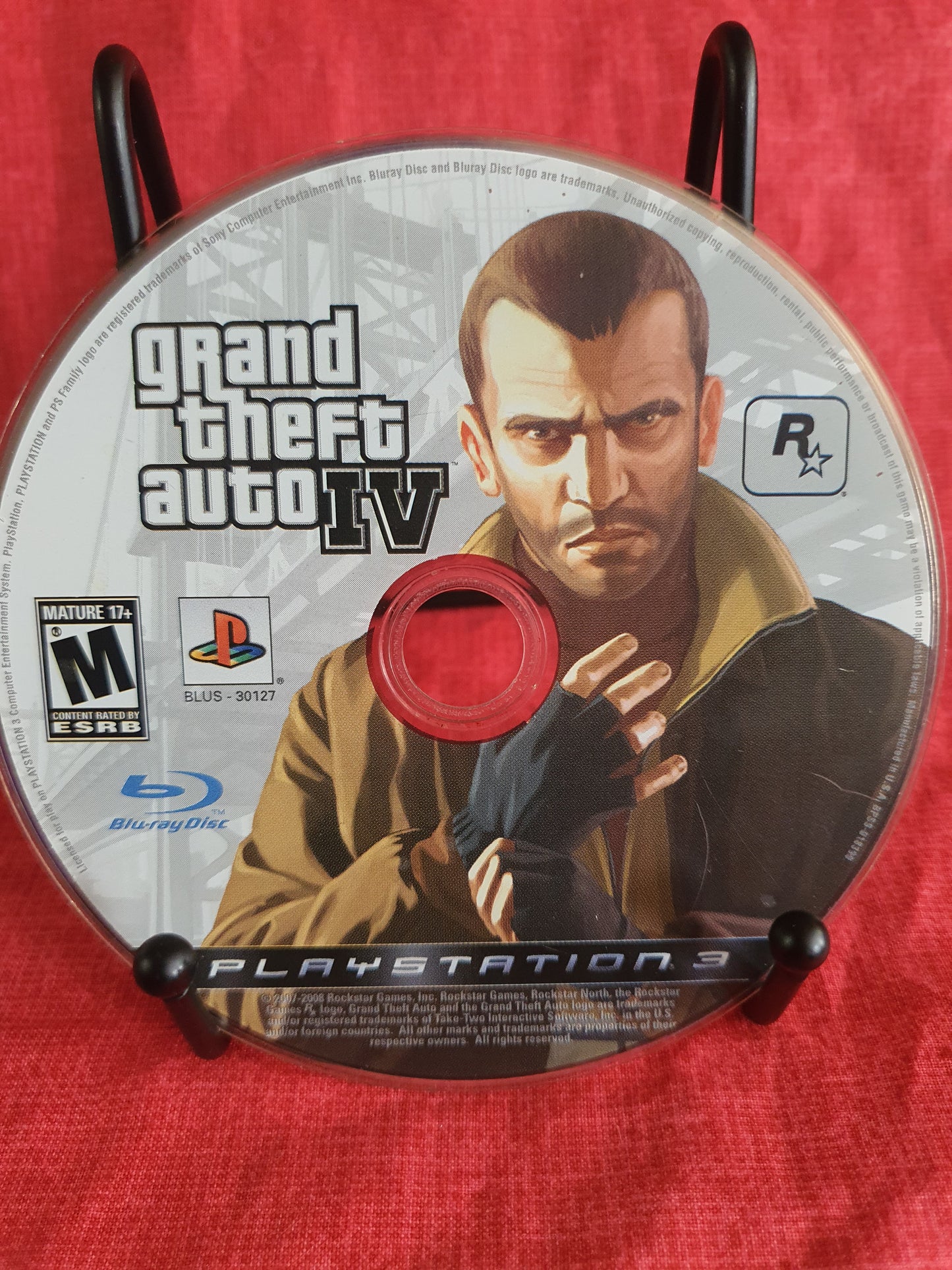 Grand Theft Auto IV GTA 4 (Sony PlayStation 3, 2008) Videogame Disc Very Good