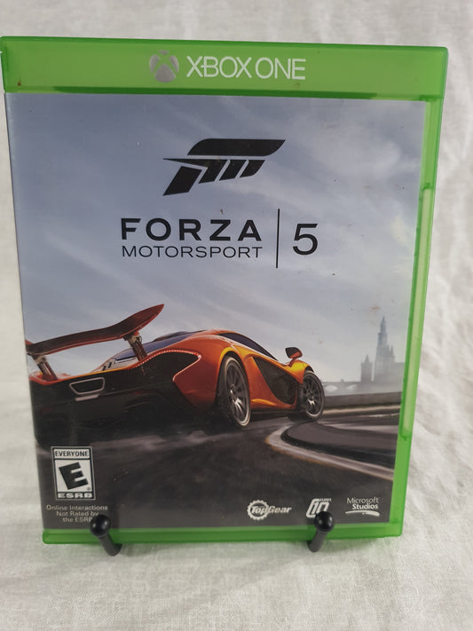 Forza Motorsport 5 (Microsoft Xbox One, 2013) Complete Game Disc Near Mint Clean