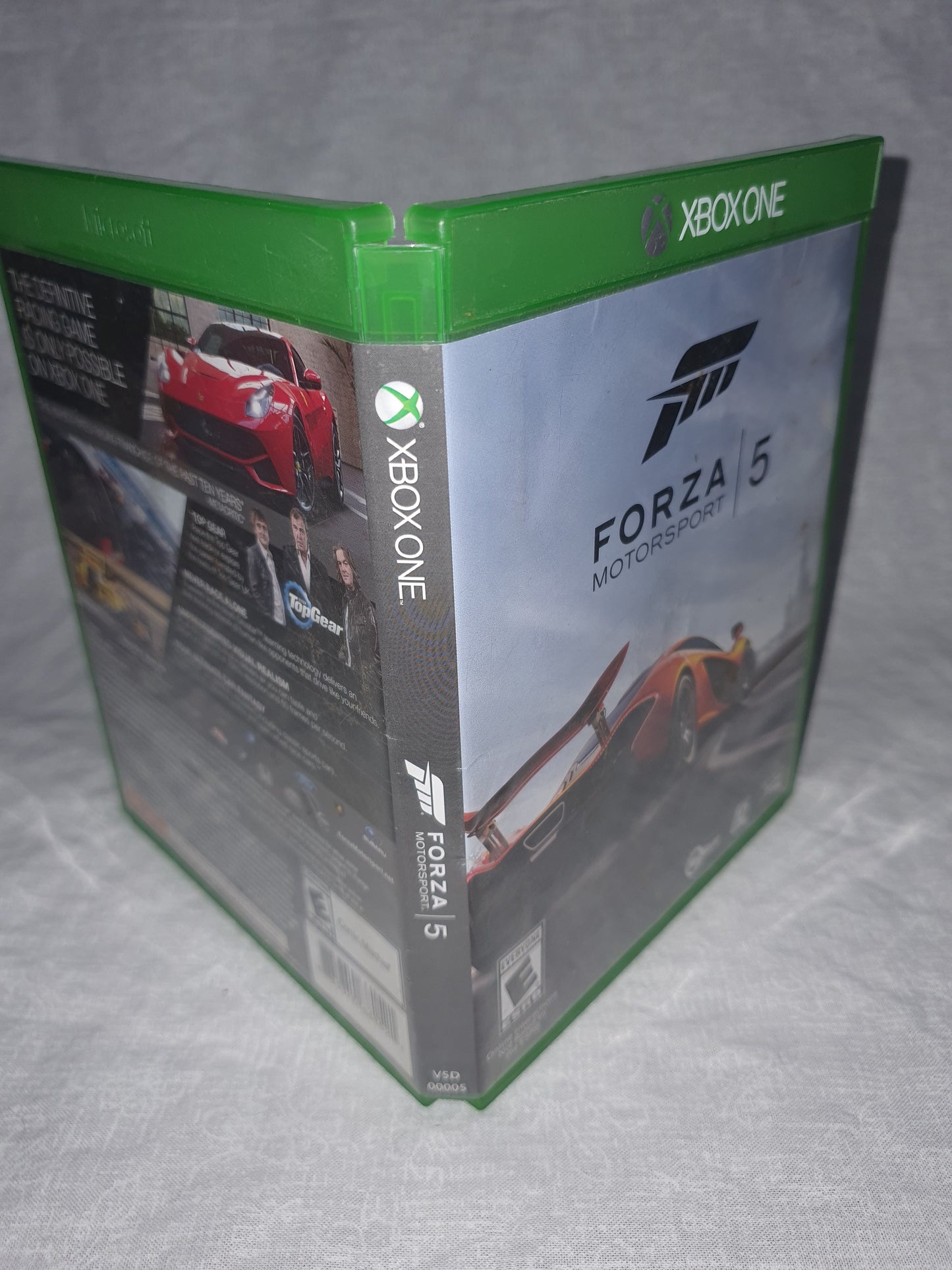 Forza Motorsport 5 (Microsoft Xbox One, 2013) Complete Game Disc Near Mint Clean