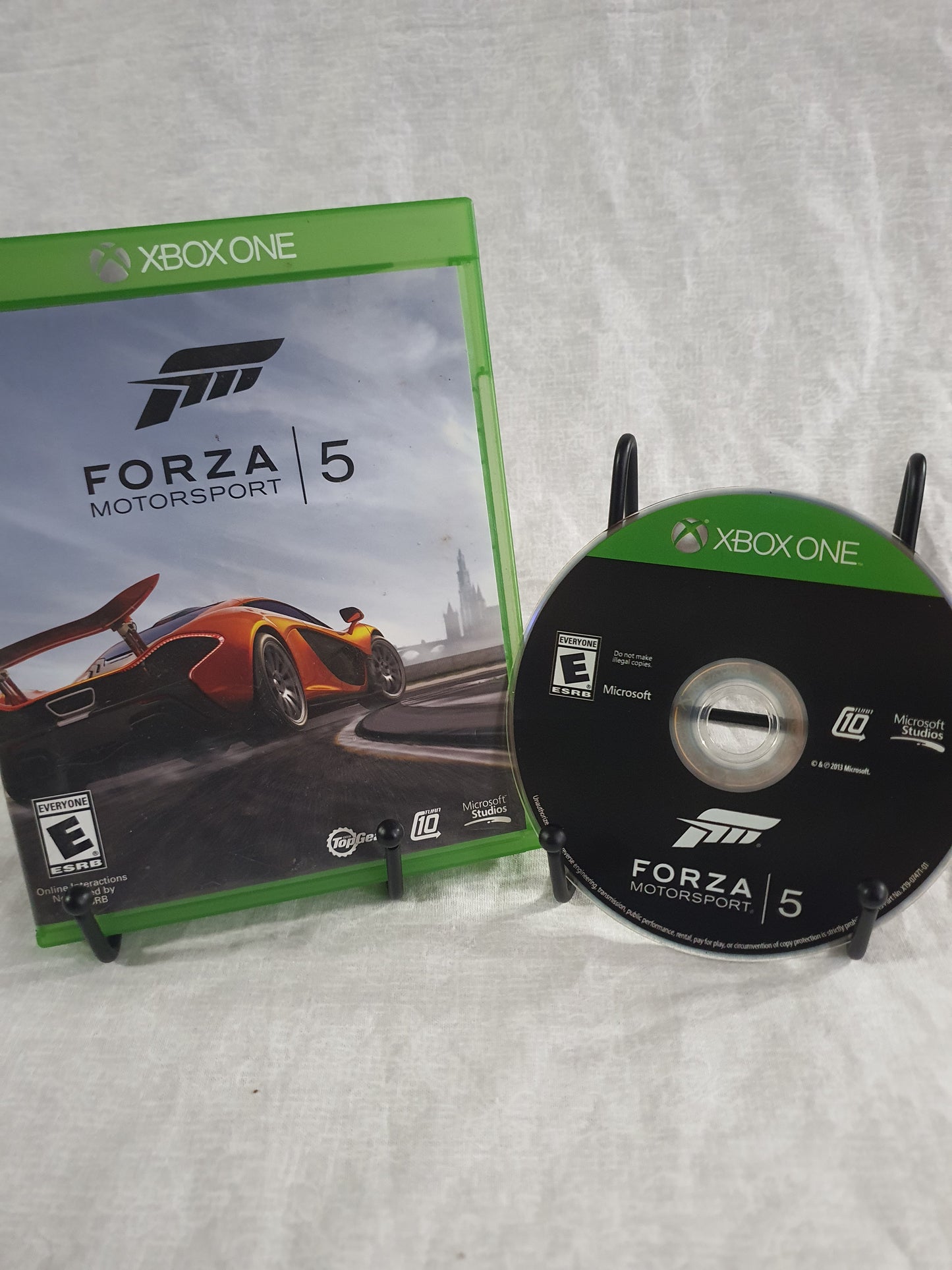 Forza Motorsport 5 (Microsoft Xbox One, 2013) Complete Game Disc Near Mint Clean