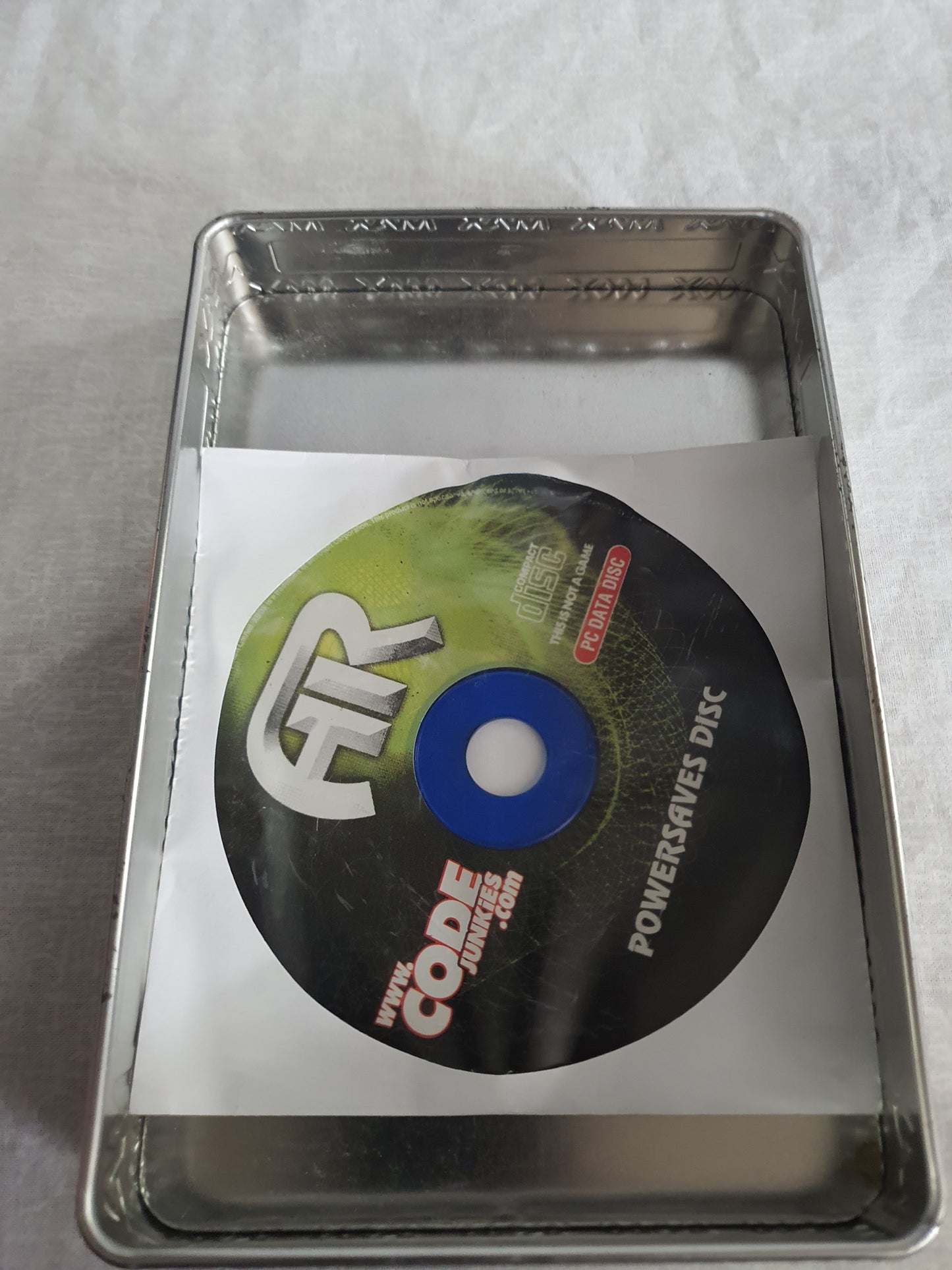 Action Replay Max Original Xbox Games Powersaves PC Data Disc AR and Metal Case