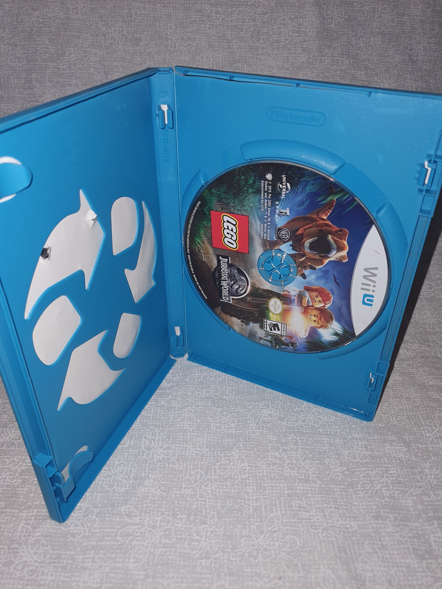 LEGO Jurassic World (Nintendo Wii U, 2015) Game Disc Very Good Tested Free Ship