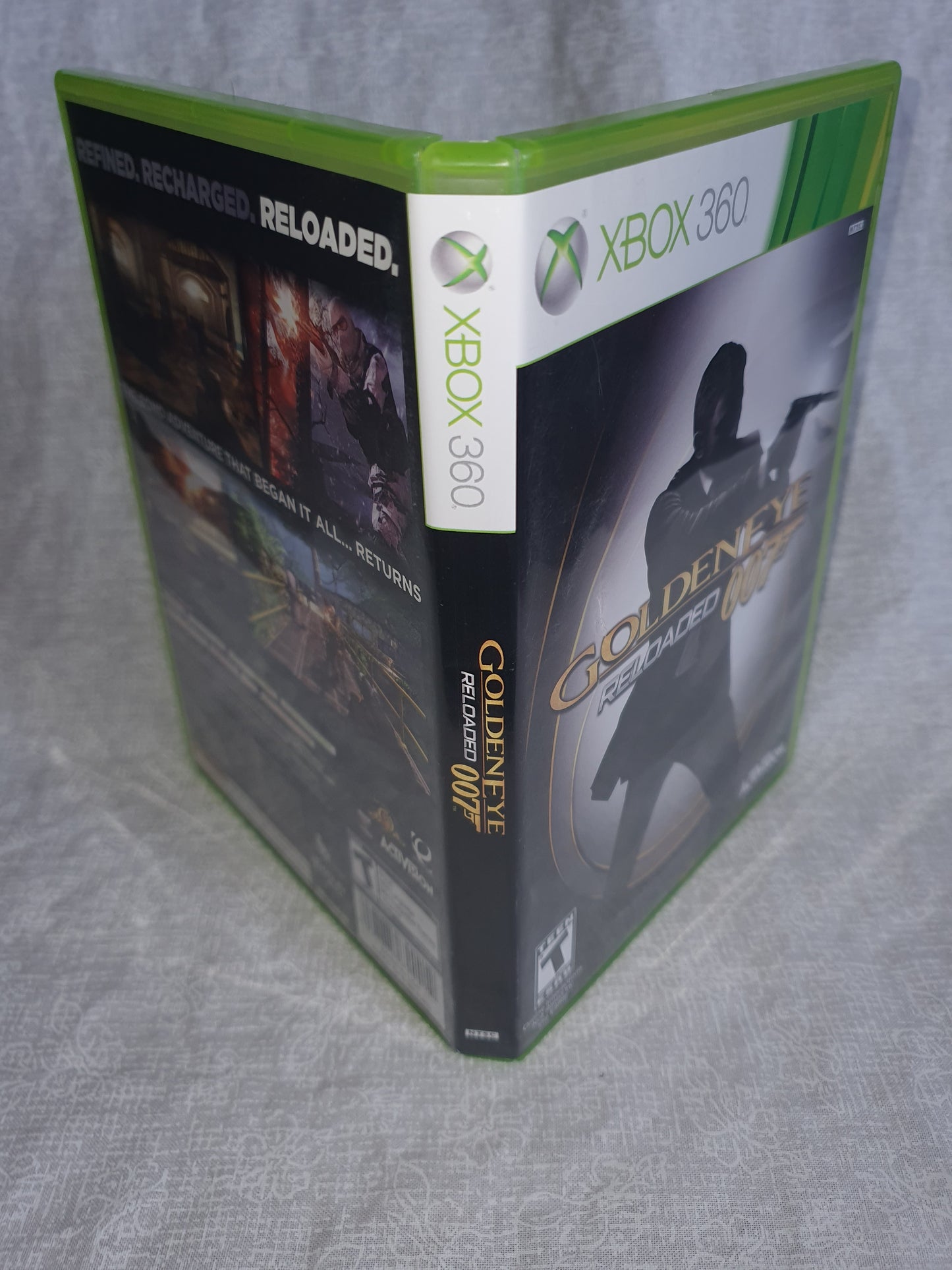 GoldenEye 007: Reloaded (Microsoft Xbox 360, 2011) Complete Videogame Near Mint