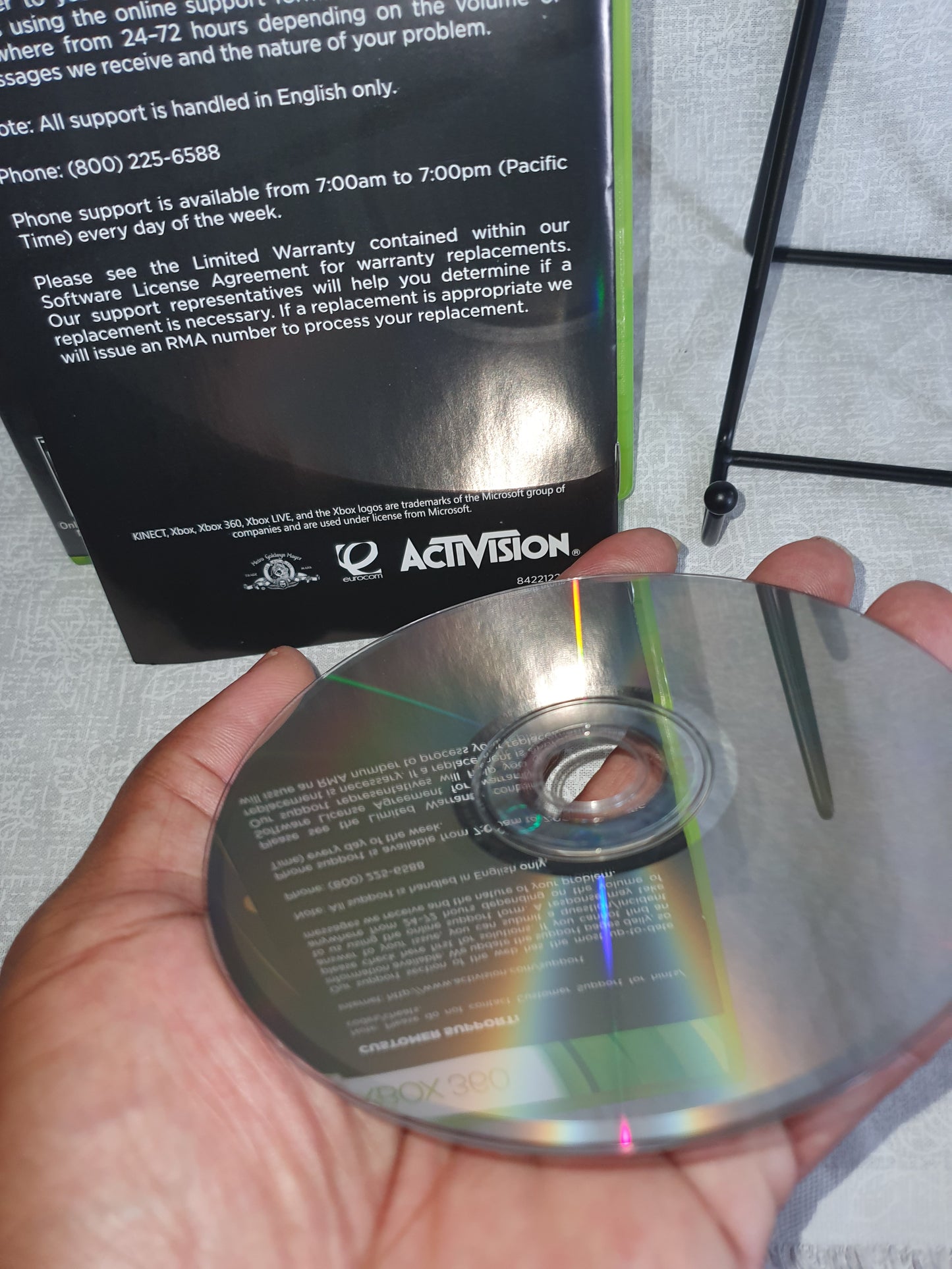 GoldenEye 007: Reloaded (Microsoft Xbox 360, 2011) Complete Videogame Near Mint