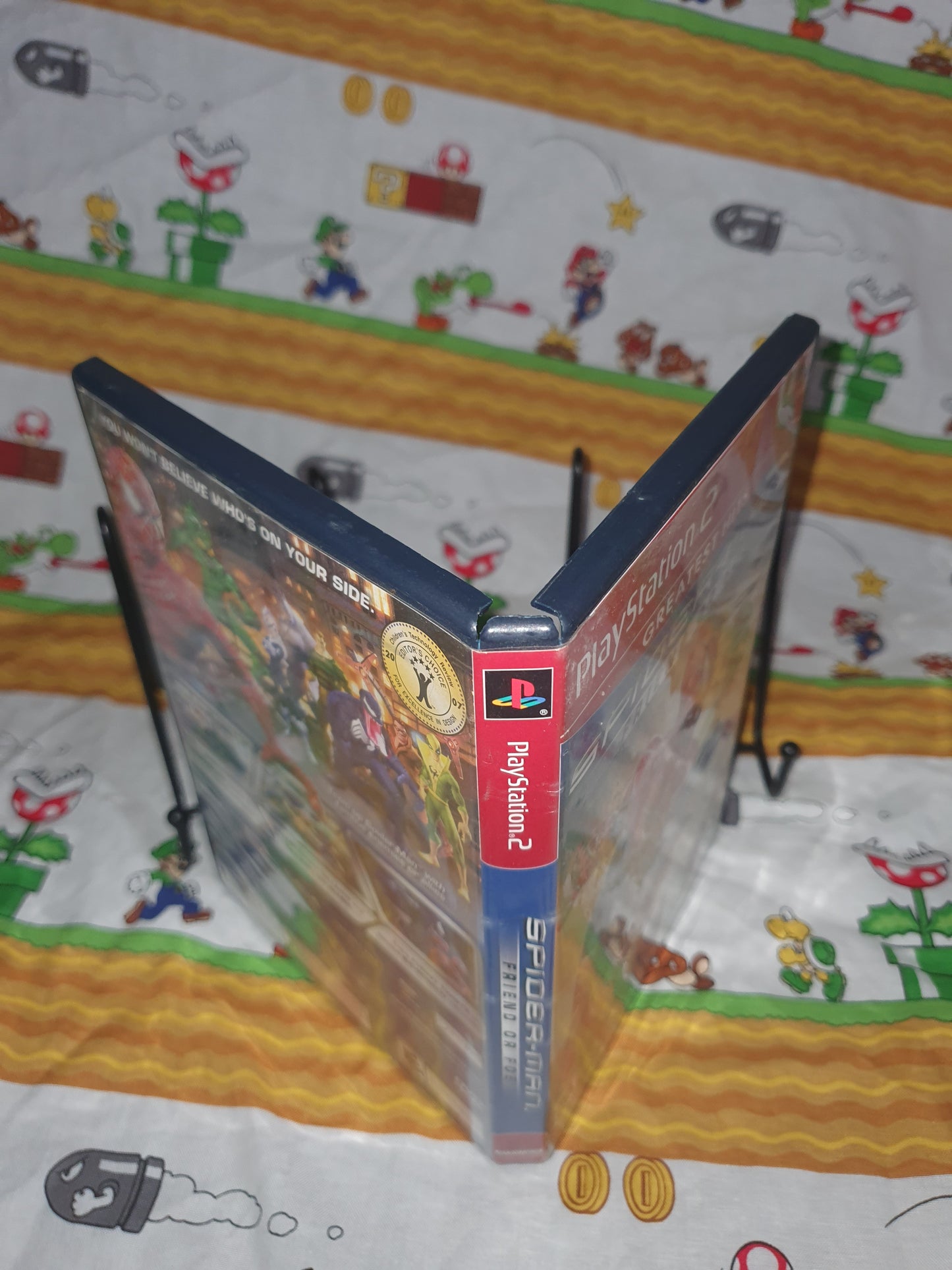 Spider-Man: Friend or Foe (Sony PlayStation 2, PS2, 2007) Game Disc Near Mint