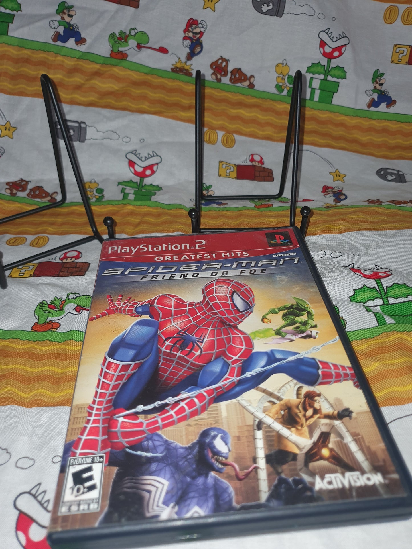 Spider-Man: Friend or Foe (Sony PlayStation 2, PS2, 2007) Game Disc Near Mint