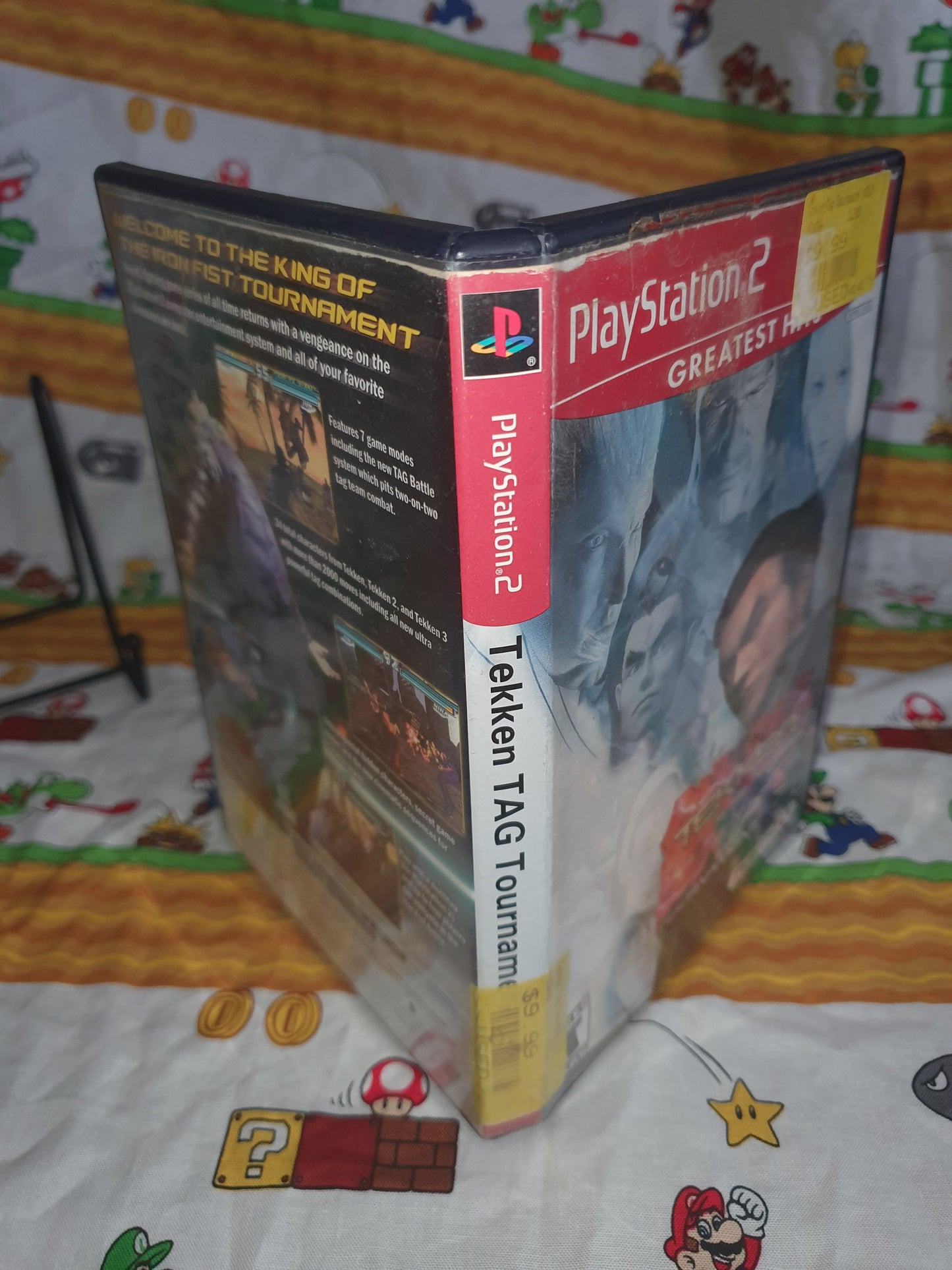 Tekken Tag Tournament (PlayStation 2, 2002) Game Disc Near Mint Clean Tested