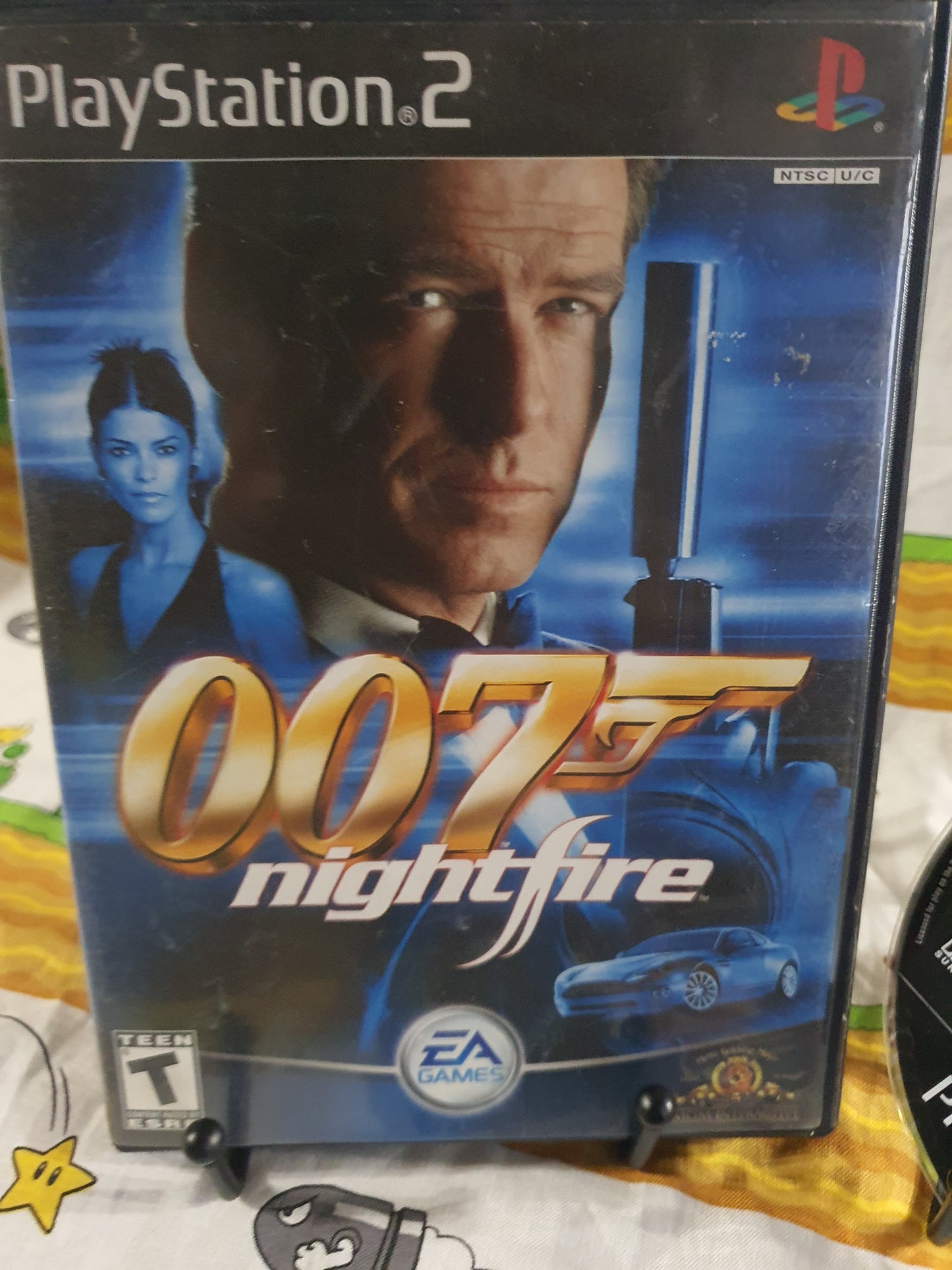 007: NightFire (Sony PlayStation 2, 2002) Complete Black Label Game Near Mint