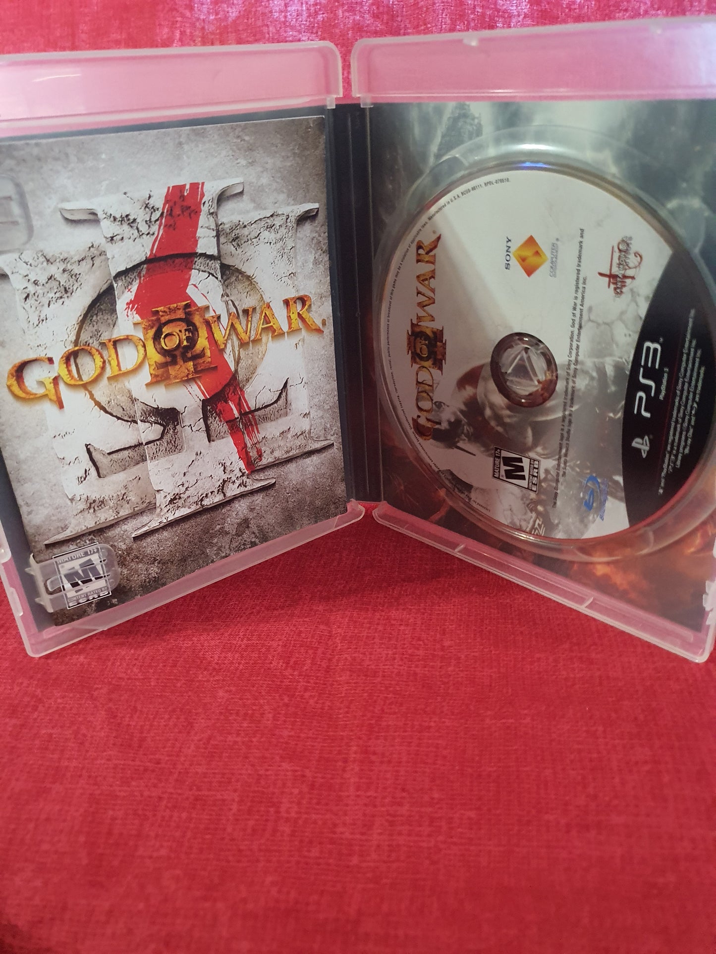 God of War III Sony PlayStation 3 2010 PS3 Complete Disc Very Good Tested