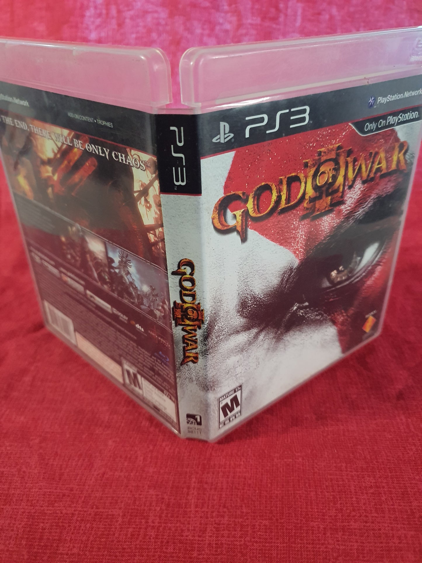 God of War III Sony PlayStation 3 2010 PS3 Complete Disc Very Good Tested