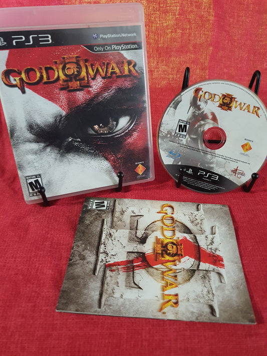 God of War III Sony PlayStation 3 2010 PS3 Complete Disc Very Good Tested