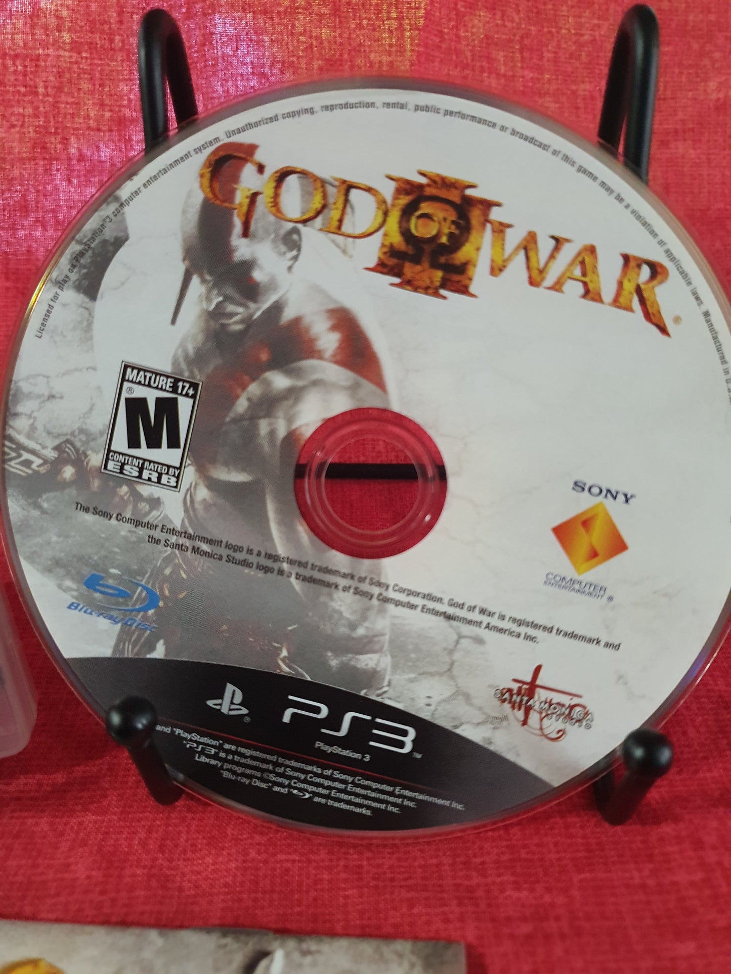 God of War III Sony PlayStation 3 2010 PS3 Complete Disc Very Good Tested