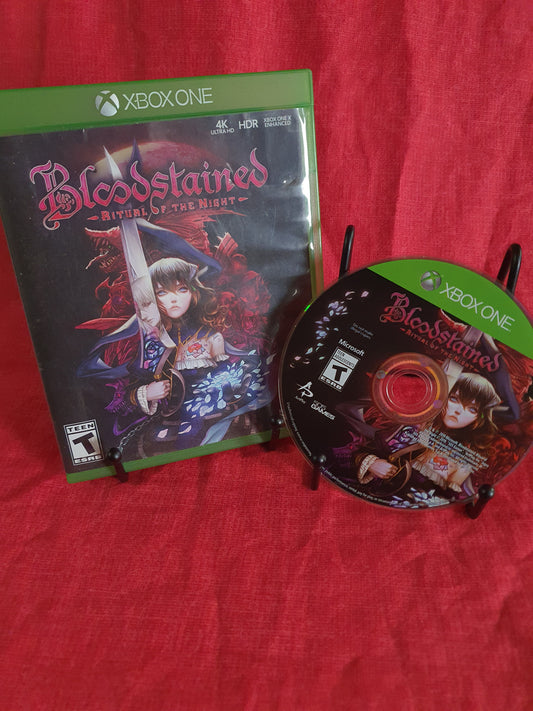 Bloodstained - Ritual Of The Night (Xbox One, 2019) Complete Disc Very Good