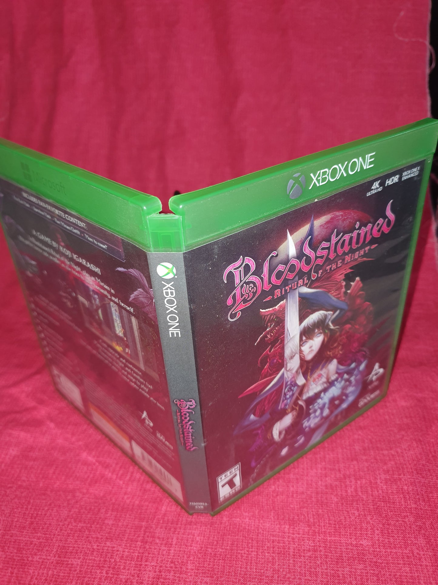 Bloodstained - Ritual Of The Night (Xbox One, 2019) Complete Disc Very Good