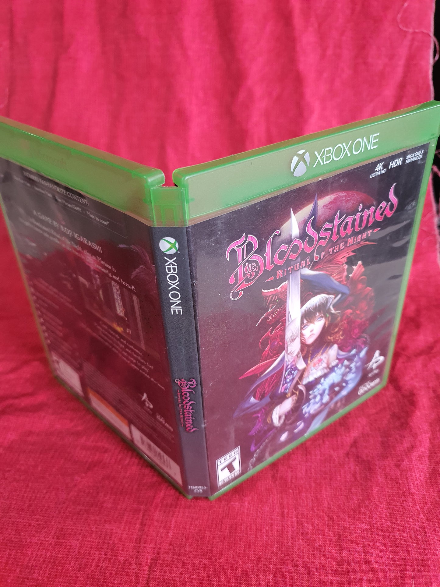 Bloodstained - Ritual Of The Night (Xbox One, 2019) Complete Disc Very Good