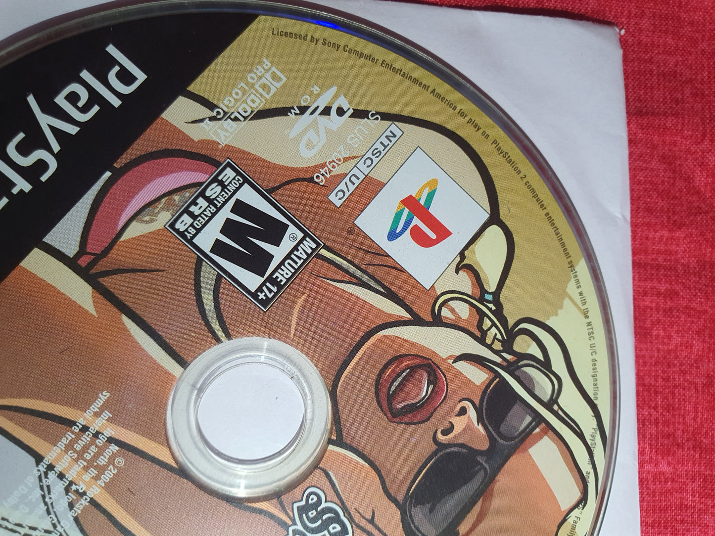 Grand Theft Auto: San Andreas Sony PS2 2004 “Hot Coffee” First Print Black Label