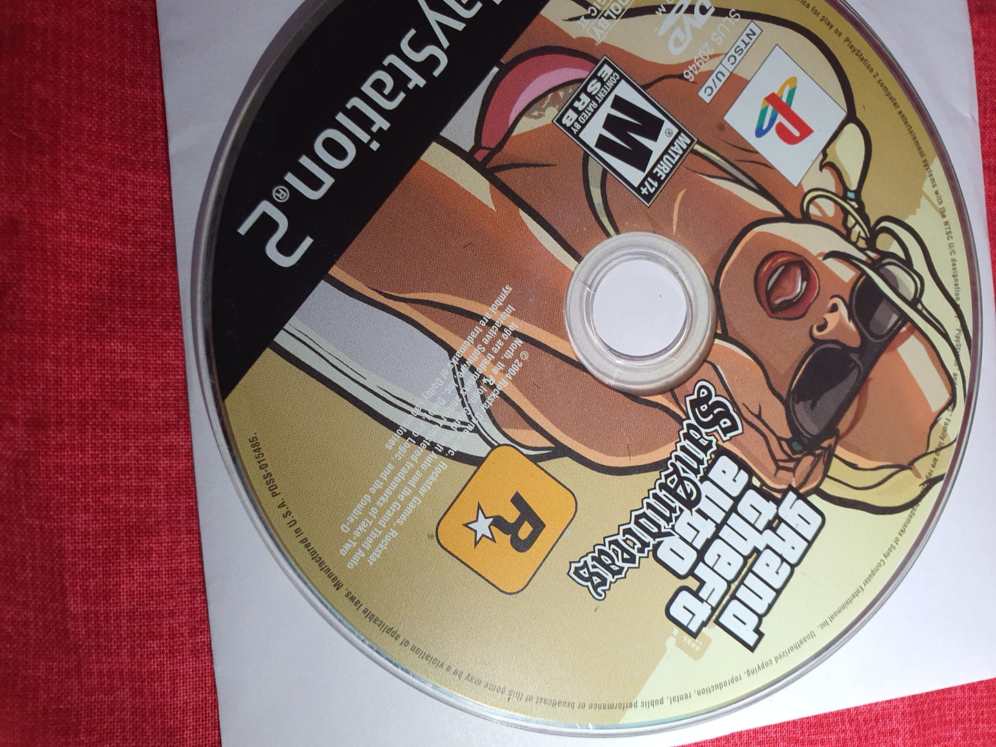 Grand Theft Auto: San Andreas Sony PS2 2004 “Hot Coffee” First Print Black Label