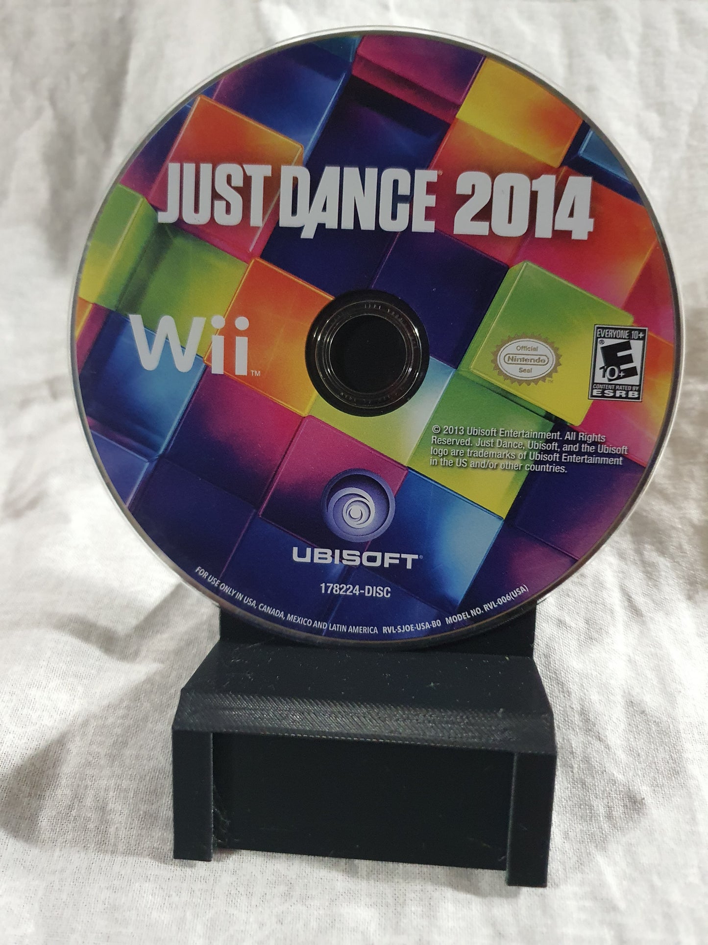 Just Dance 2014 (Nintendo Wii, 2013) Game Disc Near Mint Clean Tested Free Ship