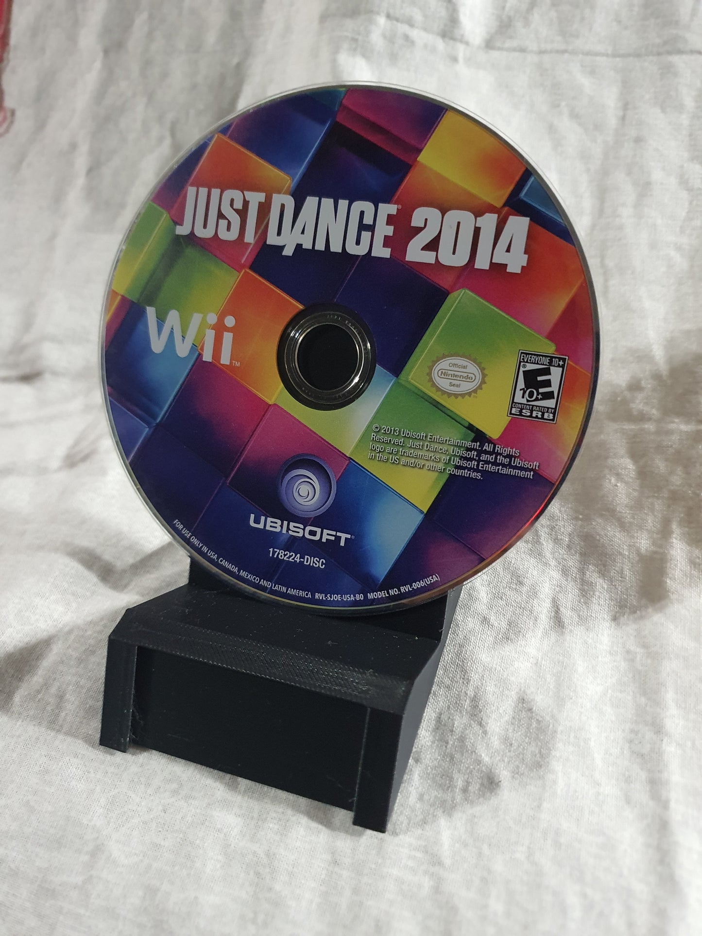 Just Dance 2014 (Nintendo Wii, 2013) Game Disc Near Mint Clean Tested Free Ship