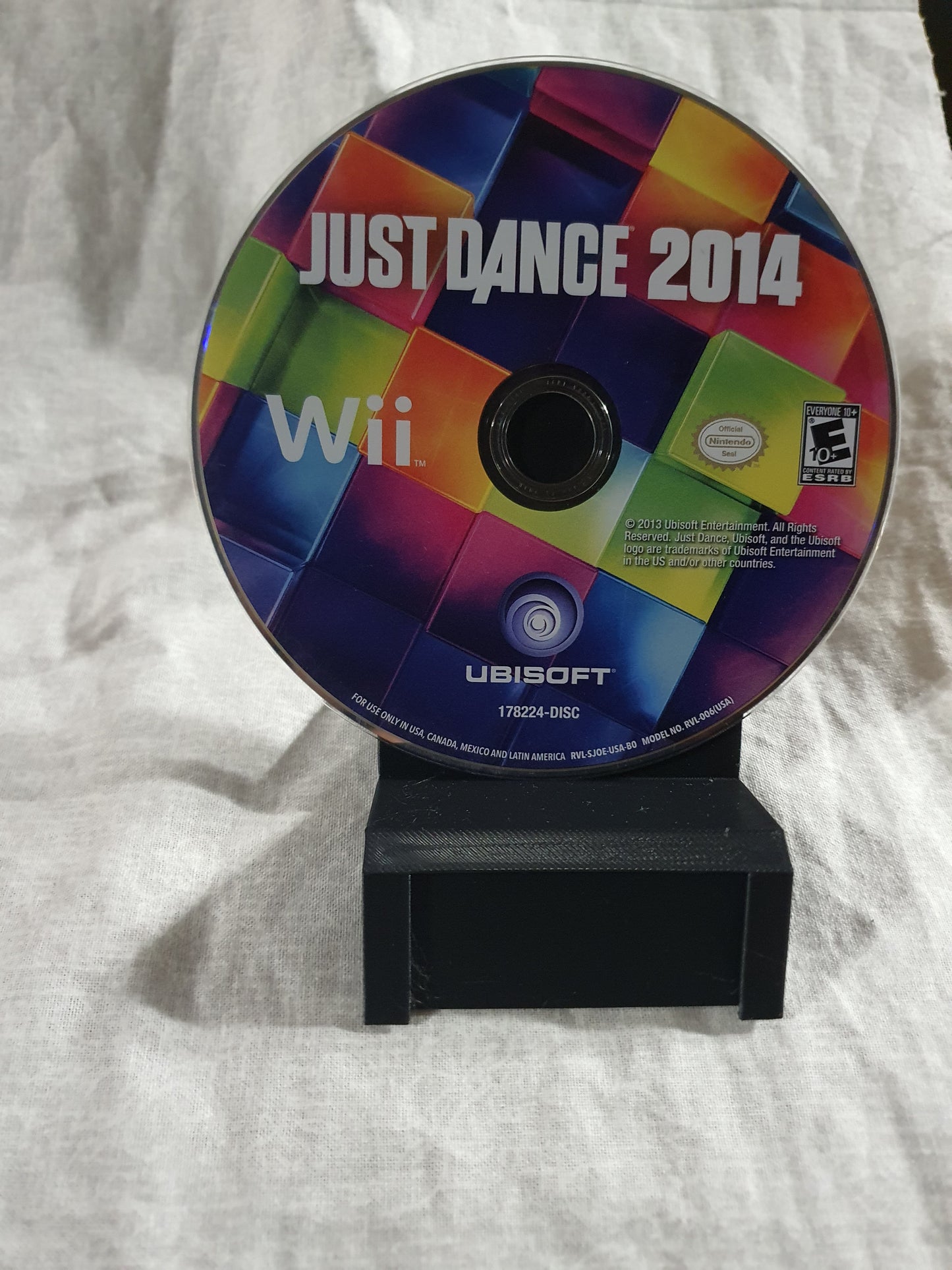 Just Dance 2014 (Nintendo Wii, 2013) Game Disc Near Mint Clean Tested Free Ship
