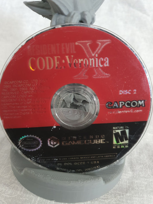 Resident Evil Code Veronica X (Nintendo GameCube, 2003) Disc Two Very Good Clean