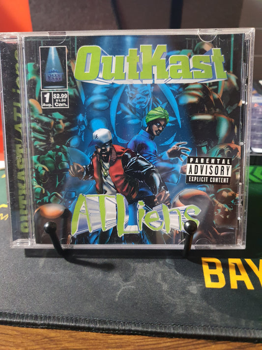OutKast ATLiens CD PA 1996 Hip Hop Vintage Southern Rap Excellent Disc ARCD-6029