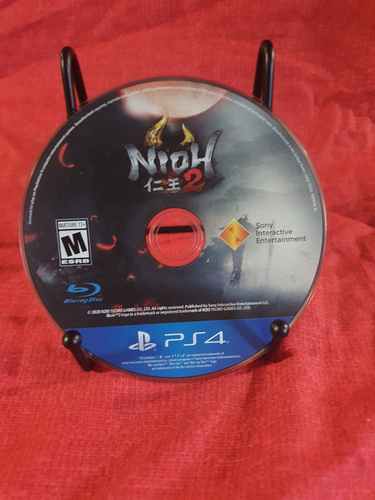 Nioh 2 PS4 - Sony PlayStation 4 Generic Case And Disc Tested Working Very Good