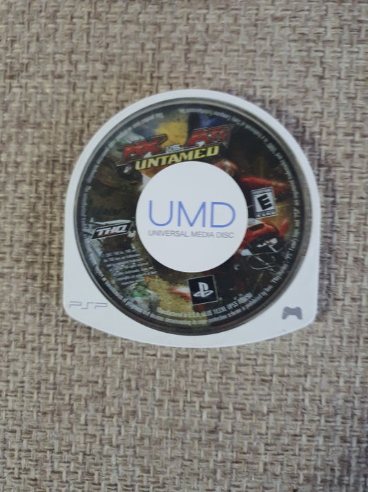 MX vs. ATV Untamed (Sony PSP, 2007) Tested Game Only Very Good VG ULUS-10330-F