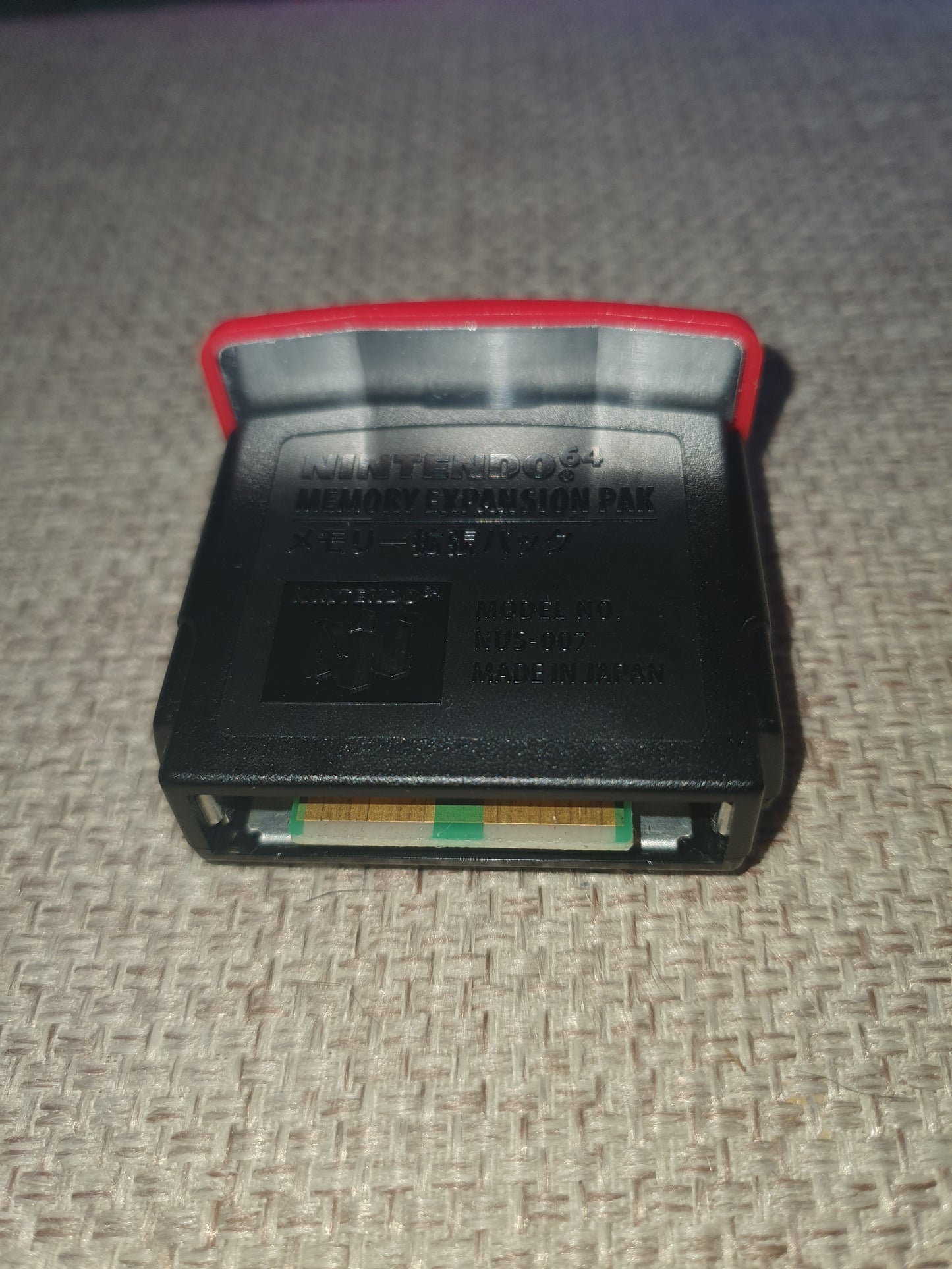 Nintendo 64 Expansion Pak Official N64 Memory Pack OEM NUS-007 Region Free