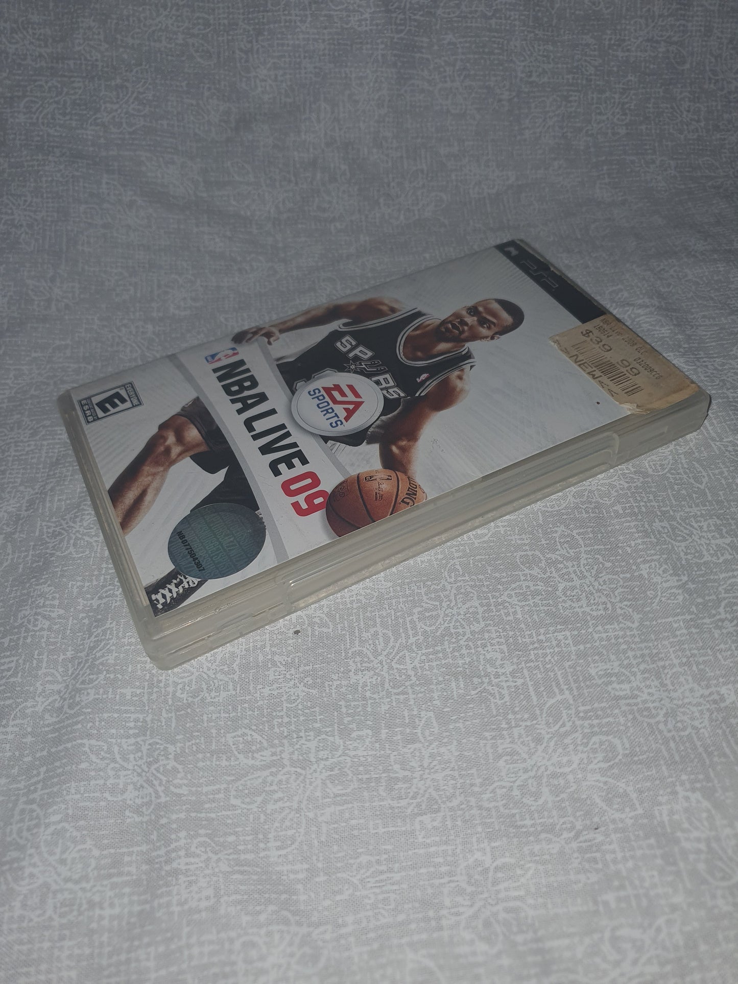 NBA Live 09 (Sony PSP, 2008) Playstation Portable CIB Complete Tony Parker VG