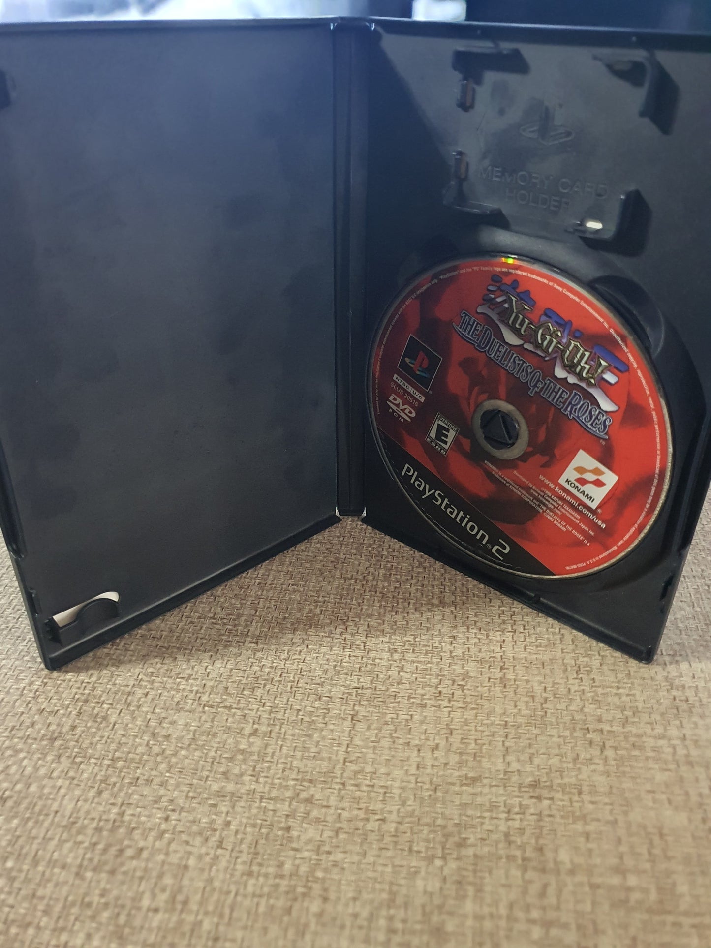 Yu-Gi-Oh Duelists of the Roses (Sony PlayStation 2 PS2, 2003) Disc Near Mint NM
