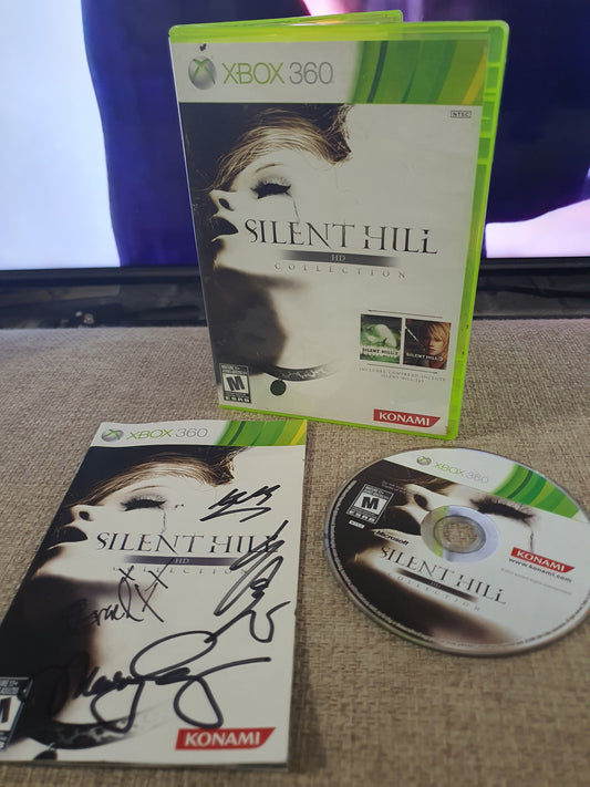 Silent Hill HD Collection Xbox 360 One Series X Game Manual Complete CIB 30133