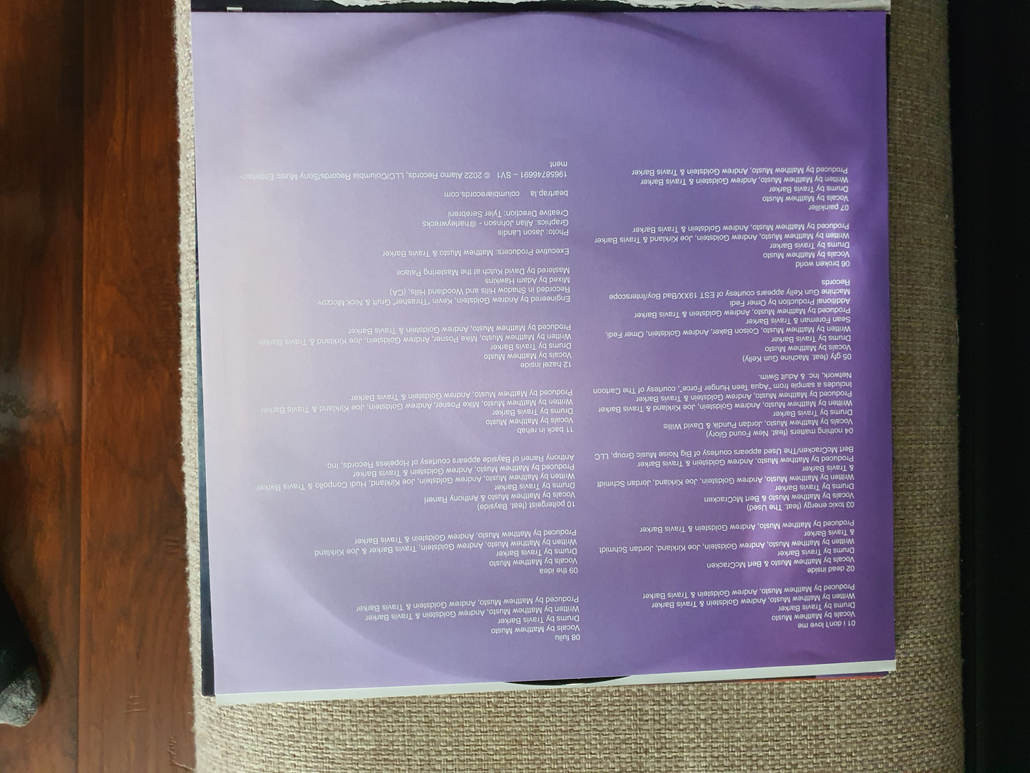 Blackbear In Loving Memory Vinyl Record 12" LP Near Mint NM/NM 2022 19658746691