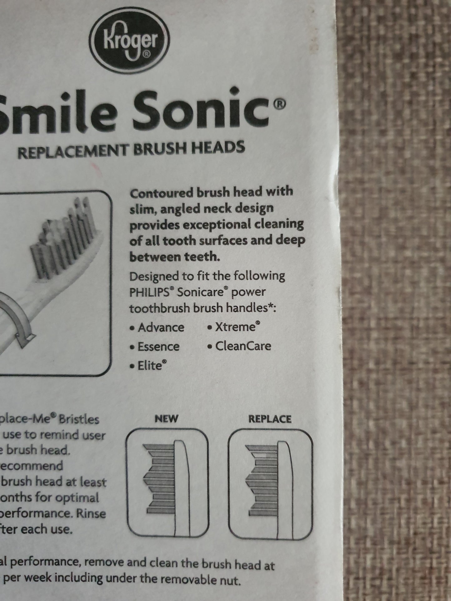 New Smile Sonic Replacement Brush Heads Cleancare Extreme Elitte Essence Advance
