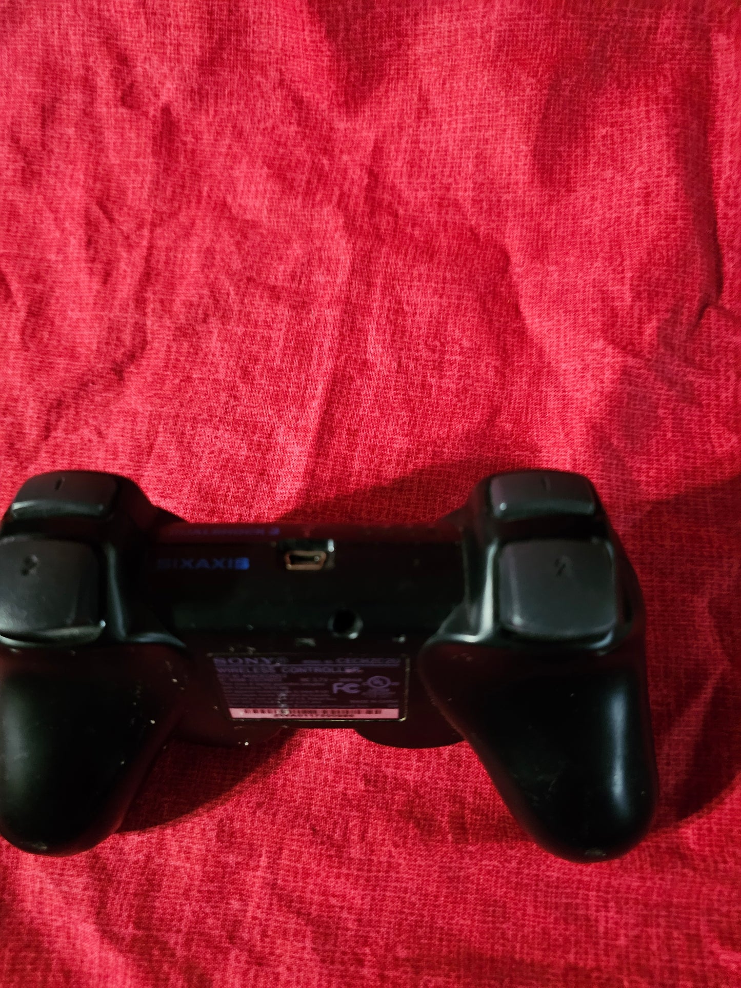 Sony Playstation 3 PS3 Sixaxis Controller Black Genuine CECHZC1U