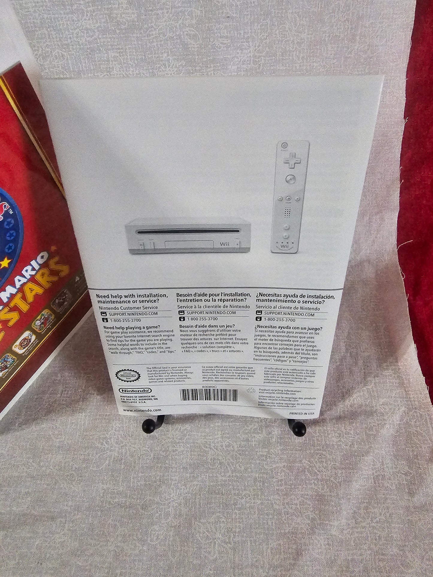 SUPER MARIO All-STARS Nintendo Selects Wii Game in Case Tested Complete CIB NM