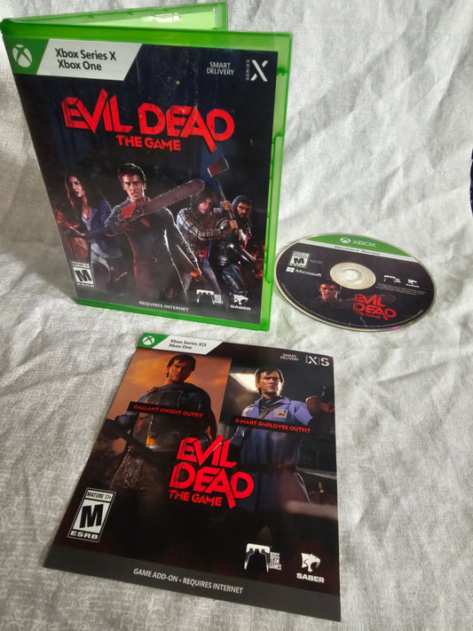 Evil Dead: The Game (Xbox Series X, 2022) Complete Clean Near Mint Disc Tested