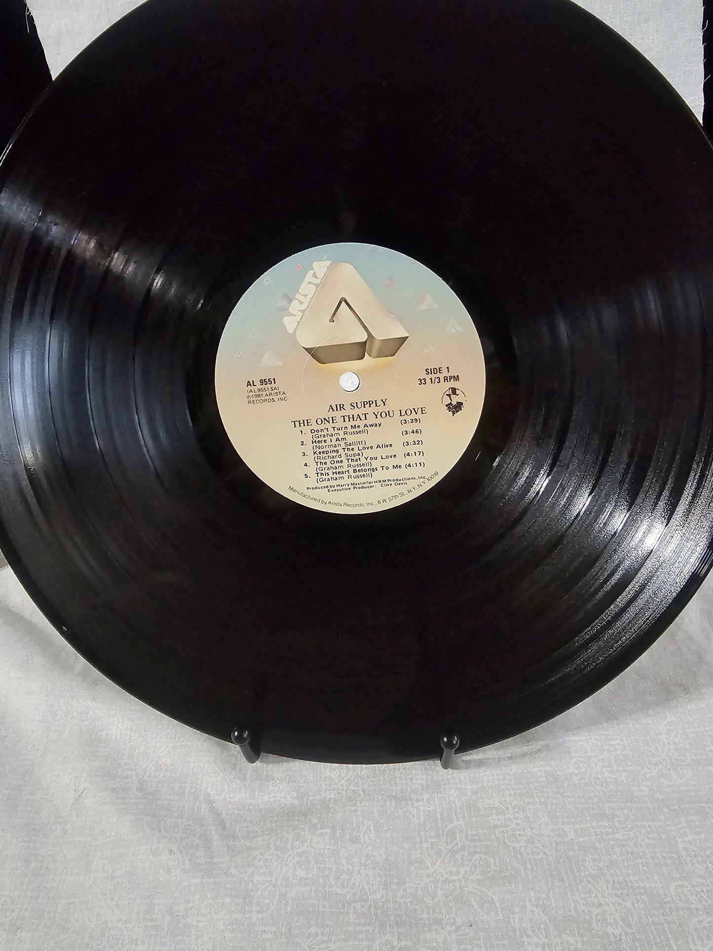 Air Supply The One That You Love 1981 Arista Records 12" Vinyl Album EX/EX LP