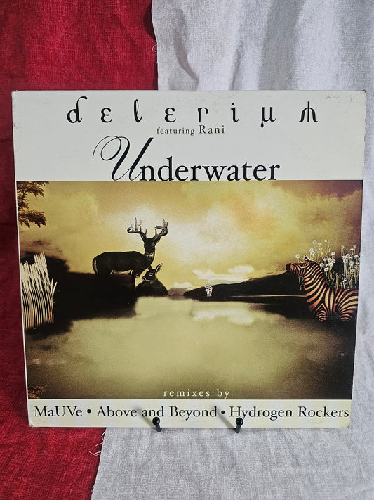 Delerium Feat. Rani Underwater Remixes Mauve Above and Beyond Hydrogen Rockers Vinyl 2001 EMD Trance Music