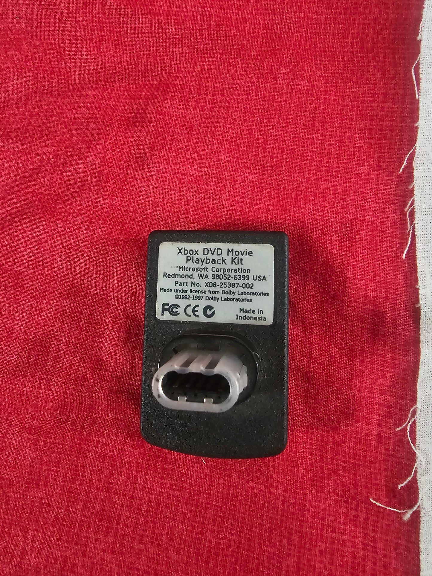 Original Xbox DVD Remote Control Receiver Only OEM Official Movie Playback