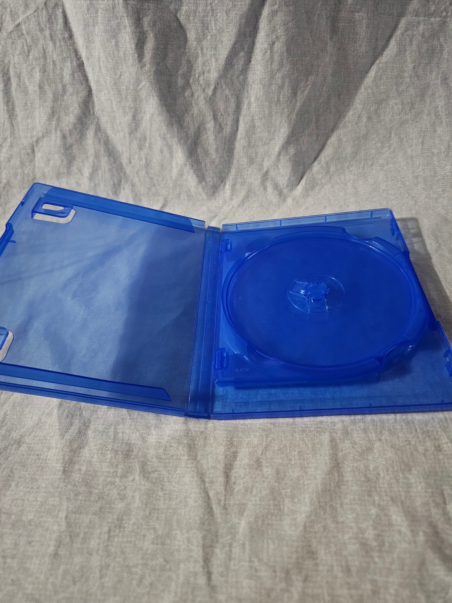 Blue Double Discs Case Game Cover Replacement Case For PlayStation 4 PS4 Mint