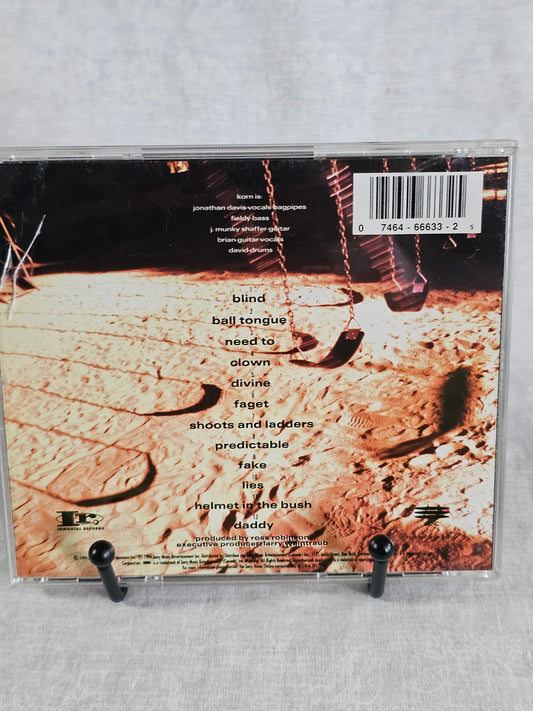 Korn Self Titled Debut CD 1994 Epic EK 66633 Jonathan Davis Brian Welch Munky