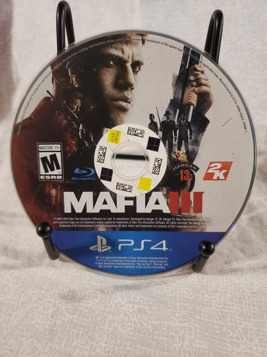 Mafia III (Sony PlayStation 4, 2016) Game Disc Good Tested