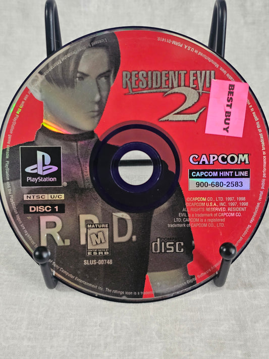 Resident Evil 2 Disc 1 (PlayStation 1 , PS1) Replacement Game Only Tested