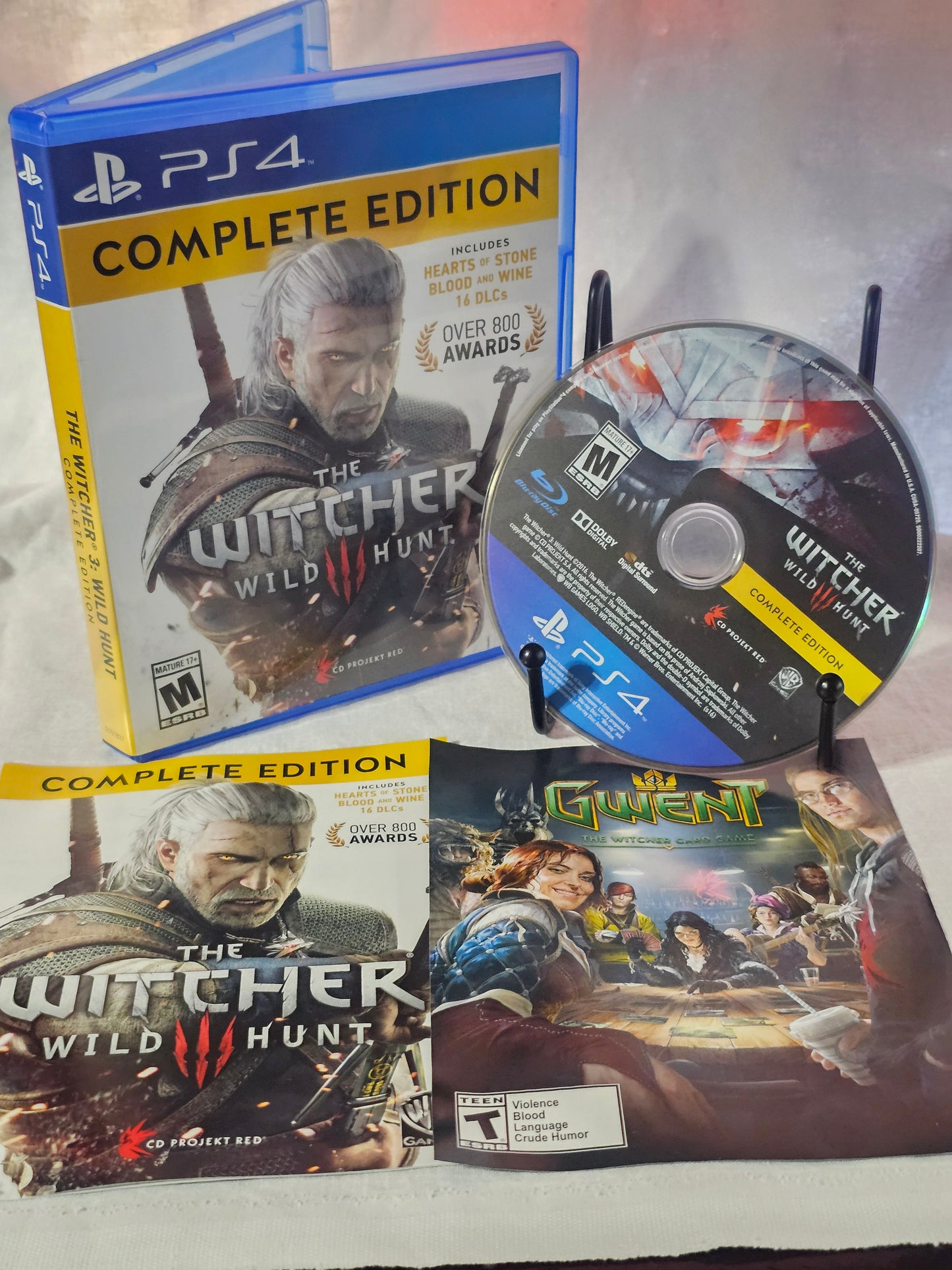 The Witcher 3: Wild Hunt - Complete Edition (Sony PlayStation 4) PS4 CIB Tested