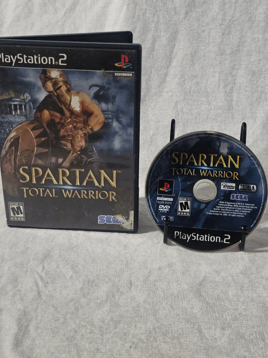 Spartan: Total Warrior (Sony PlayStation 2, PS2, 2005) Y2K Era Retro Video Game Sega